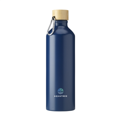 Picture of STEELBAMBOO RCS RECYCLED STEEL 750 ML WATER BOTTLE in Navy