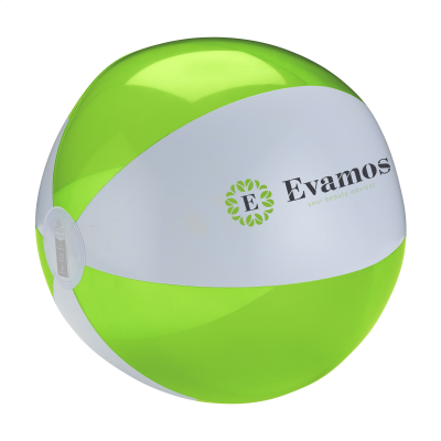 Picture of BEACHBALL Ø 30 CM in White & Lime