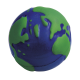 STRESSGLOBE Ã˜ 6*5CM STRESSBALL in Blue image 2