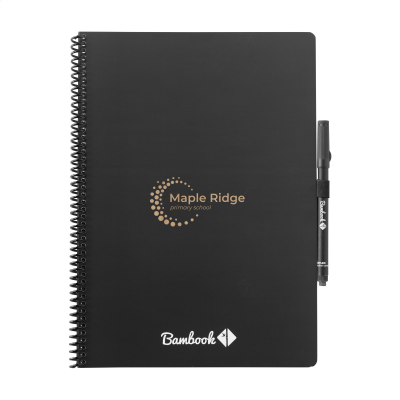 Picture of BAMBOOK CLASSIC ORIGINAL PAPER NOTE BOOK A4 in Black