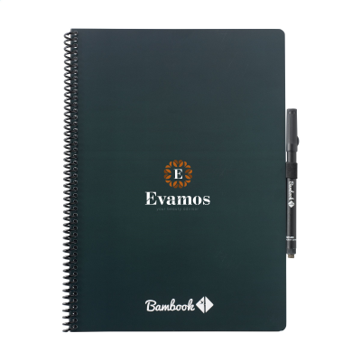 Picture of BAMBOOK CLASSIC ORIGINAL PAPER NOTE BOOK A4 in Forest Green