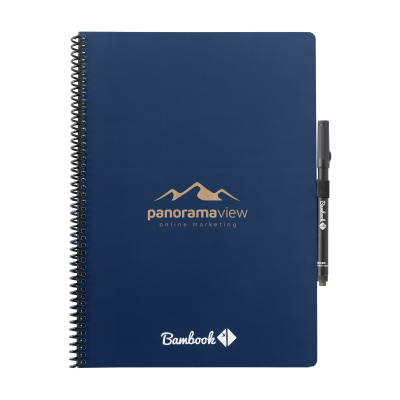 Picture of BAMBOOK CLASSIC ORIGINAL PAPER NOTE BOOK A4 in Navy