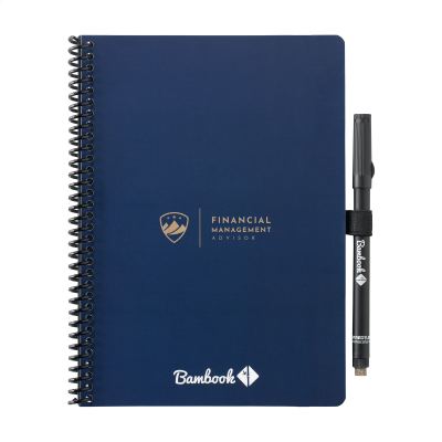 Picture of BAMBOOK CLASSIC ORIGINAL DOT GRID PAPER NOTE BOOK A5 in Navy