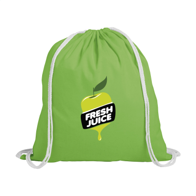 Picture of PROMOCOLOUR (120 G & M²) BACKPACK RUCKSACK in Lime