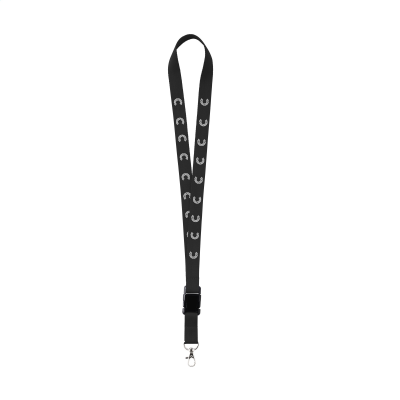 Picture of KEYCORD 2 CM LANYARD in Black