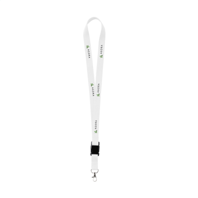 Picture of KEYCORD 2 CM LANYARD in White