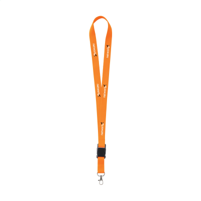 Picture of KEYCORD 2 CM LANYARD in Neon Fluorescent Fluorescent Orange