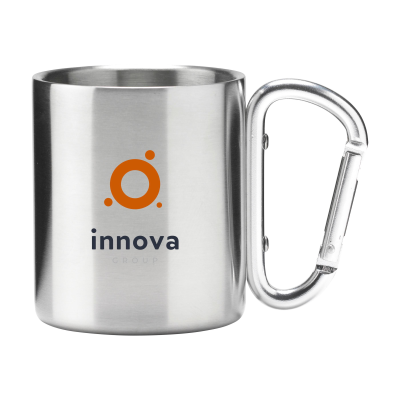 Picture of CARABINER RCS OUTDOOR MUG 220 ML in Silver