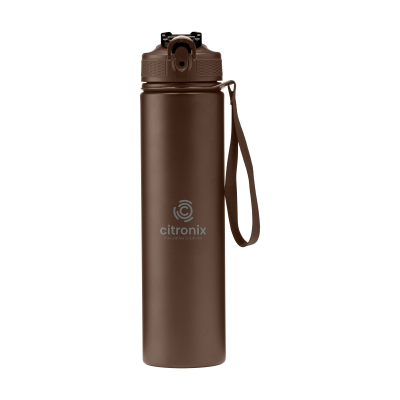 Picture of AQUASTEEL RCS RECYCLED WATER BOTTLE 750 ML in Brown