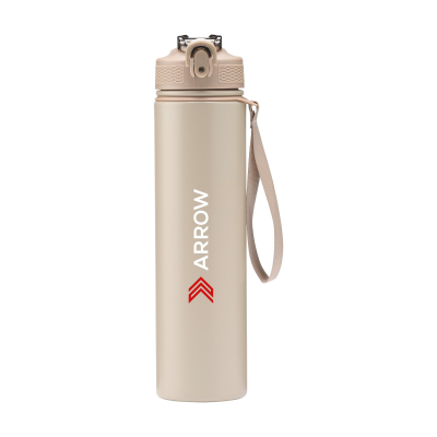 Picture of AQUASTEEL RCS RECYCLED WATER BOTTLE 750 ML in Beige