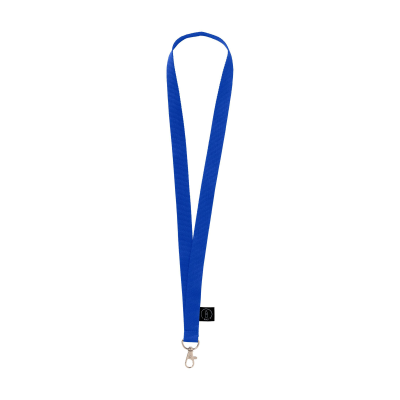 Picture of KEYCORD BUDGET GRS RPET 2 CM in Blue