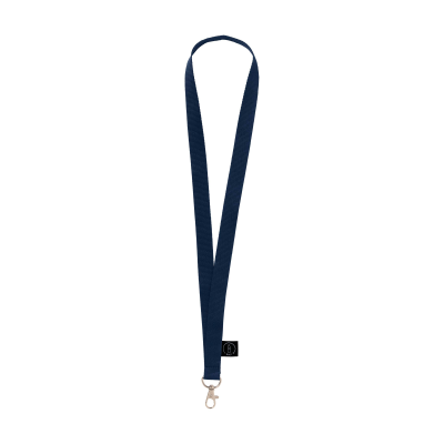 Picture of KEYCORD BUDGET GRS RPET 2 CM in Navy