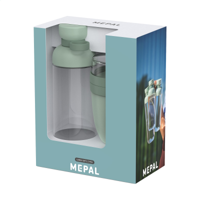Picture of MEPAL LUNCHSET - LUNCHPOT VITA & WATER BOTTLE VITA in Nordic Sage
