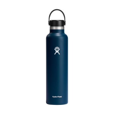Picture of HYDRO FLASK STANDARD MOUTH 710 ML THERMOS FLASK in Indigo Blue