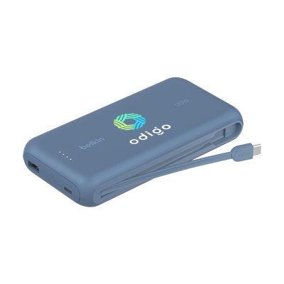 Picture of BELKIN BOOSTCHARGE POWERBANK 20K INTEGRATED CABLE in Blue