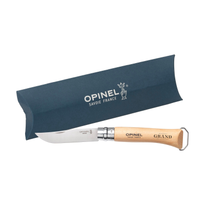 Picture of OPINEL NO 10 CORKSCREW BOTTLE OPENER BOTTLE OPENER in a Sleeve in Brown