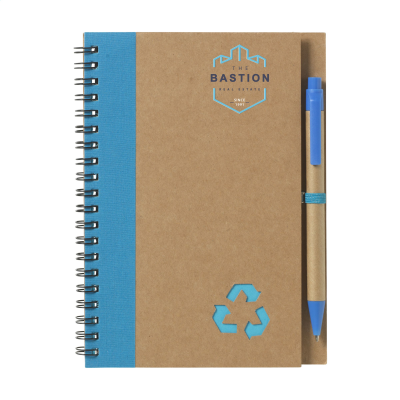 Picture of RECYCLE NOTE-L PAPER NOTE BOOK in Blue