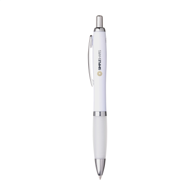 Picture of ATHOS TRANS RCS RECYCLED ABS PEN in White