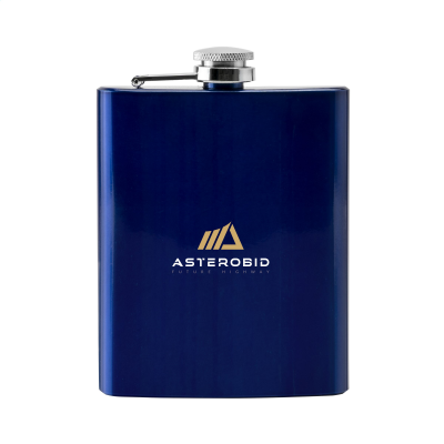 Picture of HIP FLASK 200 ML DRINK BOTTLE in Blue