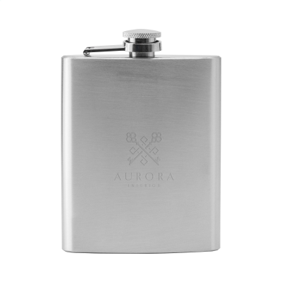Picture of HIP FLASK 200 ML DRINK BOTTLE in Silver