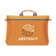 DOCUTRAVEL DOCUMENT BAG in Orange image 2
