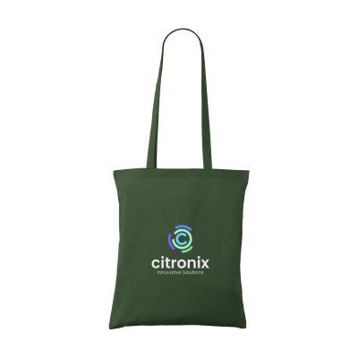 Picture of SHOPPY COLOUR BAG (120 G & M²) COTTON BAG in Green