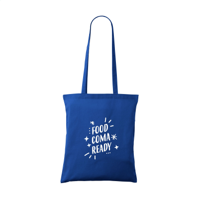 Picture of SHOPPY COLOUR BAG (120 G & M²) COTTON BAG in Blue