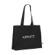 Picture of ECO SHOPPER ORGANIC COTTON (180 G & M²) BAG in Black