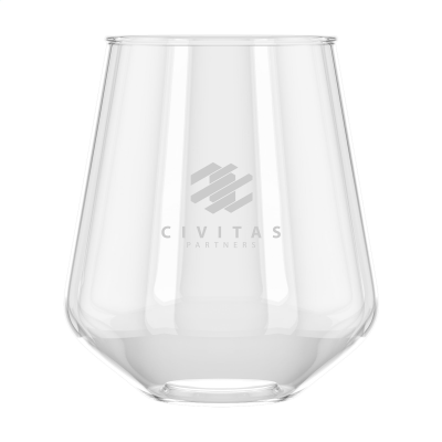 Picture of EDGE WATER GLASS TRITAN-PLASTIC 400 ML in Transparent