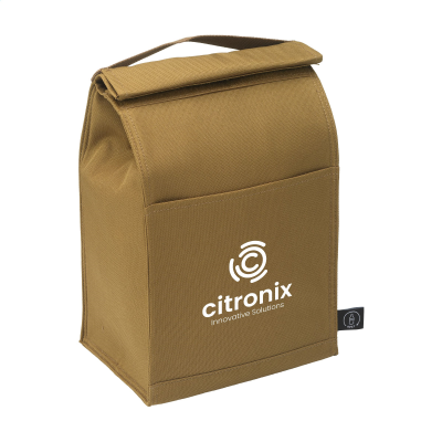 Picture of BE COOL GRS RPET LUNCH BAG in Brown