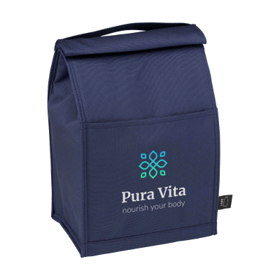 Picture of BE COOL GRS RPET LUNCH BAG in Navy