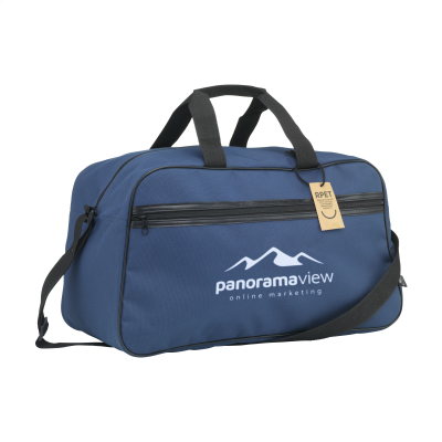 Picture of EASTPORT GRS RPET SPORTSBAG SPORTS & TRAVELLING BAG in Blue