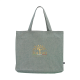 Picture of GIANT GRS RECYCLED SHOPPER TOTE BAG (210 G & M²) in Green