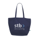 Picture of ORGANIC CANVAS PRO SHOPPER (320 G & M²) in Navy