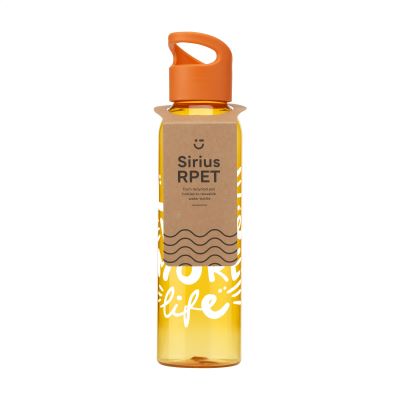 Picture of SIRIUS GRS RPET 650 ML DRINK BOTTLE in Orange