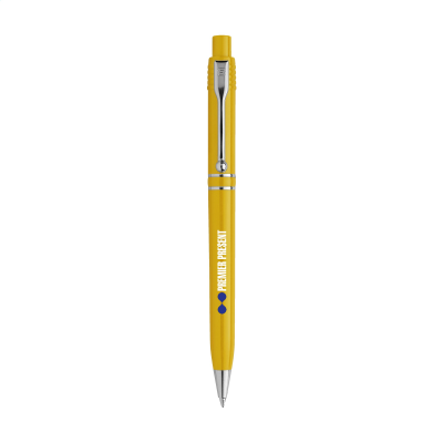 Picture of STILOLINEA RAJA SILVER CHROME PEN in Yellow