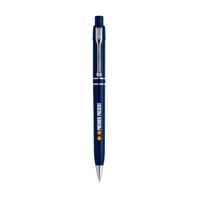 Picture of STILOLINEA RAJA SILVER CHROME PEN in Dark Blue