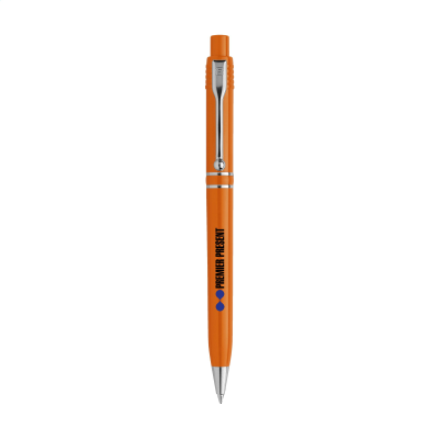 Picture of STILOLINEA RAJA SILVER CHROME PEN in Orange