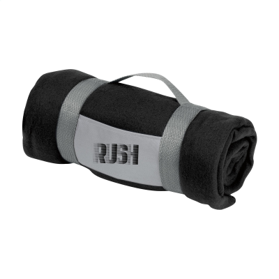 Picture of SUPERSOFT (180 G & M²) FLEECE BLANKET in Black