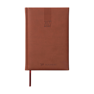 Picture of EUROTOP SABANA DIARY A5 6-LANGUAGES in Brown