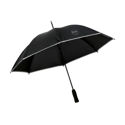 Picture of REFLECTCOLOUR STORM UMBRELLA 23,5 INCH in Black