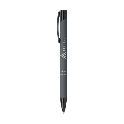 Picture of EBONY RUBBER PEN in Grey