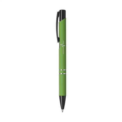 Picture of EBONY RUBBER PEN in Pale Green