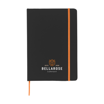 Picture of BLACKNOTE A5 PAPER NOTE BOOK in Orange