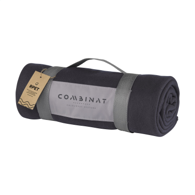 Picture of SUPERSOFT RPET (180 G & M²) FLEECE BLANKET in Black