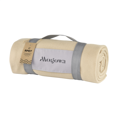 Picture of SUPERSOFT RPET (180 G & M²) FLEECE BLANKET in Taupé