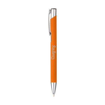 Picture of EBONY SOFT TOUCH PEN in Orange.