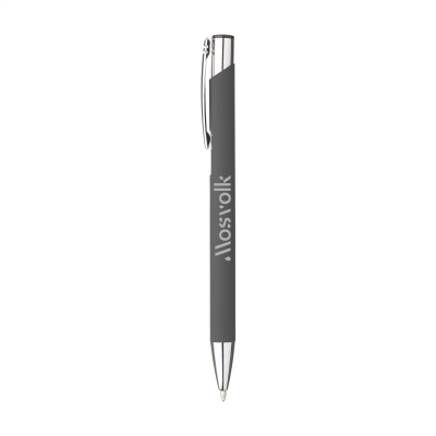 Picture of EBONY SOFT TOUCH PEN in Grey