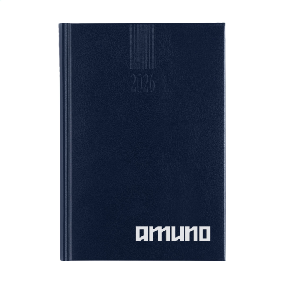 Picture of EURODIRECT BALACRON DIARY A5 4-LANGUAGES in Blue