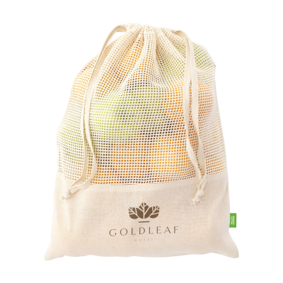 Picture of NATURA ORGANIC MESH BAG (120 G & M²) FRUIT BAG in Naturel